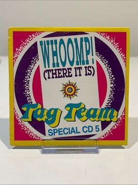 🤯5 for $20🤯 Tag Team “Whoomp! There It Is” CD Single [Pop Rap House Dance]